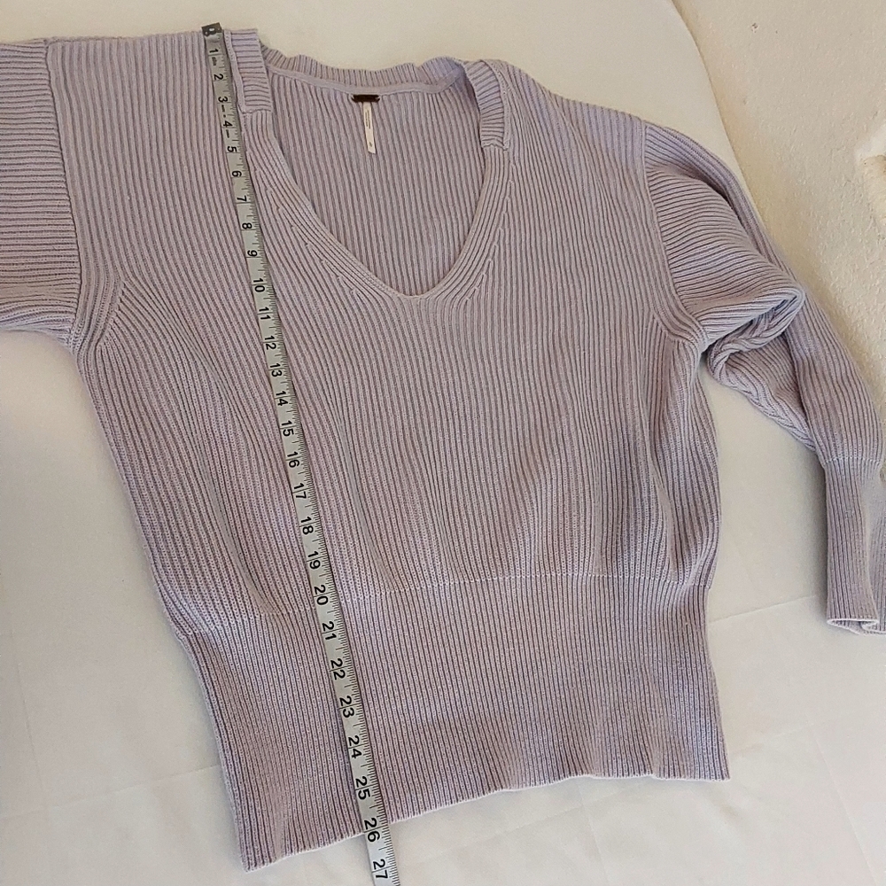 Free People Allure Ribbed  sweater - Picture 8 of 9